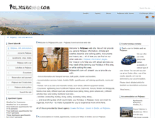 Tablet Screenshot of peljesacinfo.com